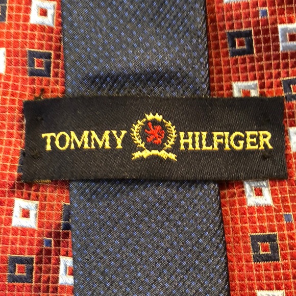 Tommy Hilfiger Pure Silk Tie - Picture 2 of 8